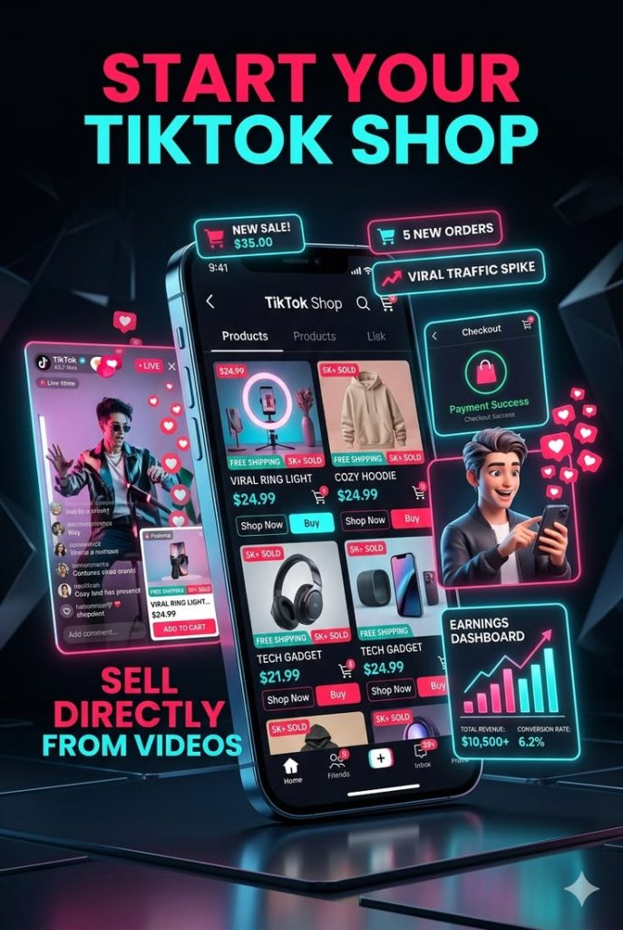 Checklist phòng Livestream TikTok Shop