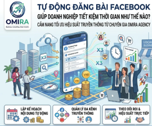 Tự động đăng bài Facebook giúp doanh nghiệp tiết kiệm thời gian như thế nào