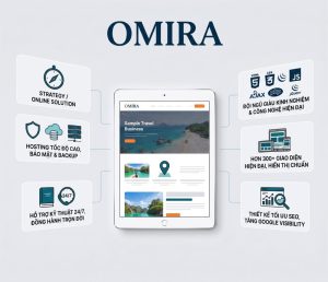 Chi phí làm website ở Hà Tĩnh Omira