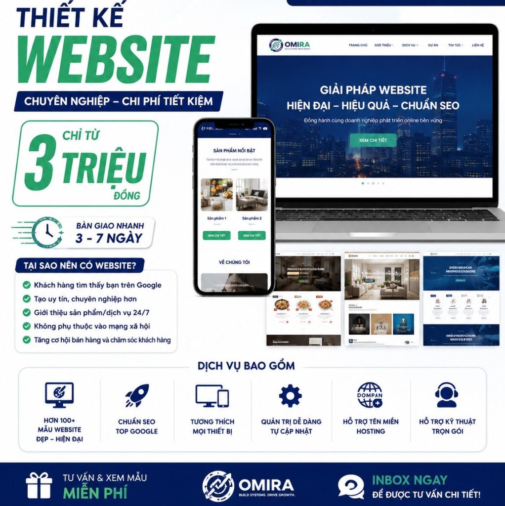 5 tiêu chí cốt lõi giúp bạn chọn đúng công ty làm website sở hữu tư duy tăng trưởng doanh thu