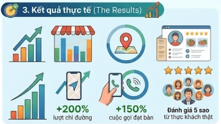 SEO Maps Google ngành nhà hàng 5 bước tối ưu vị trí, hút khách ầm ầm