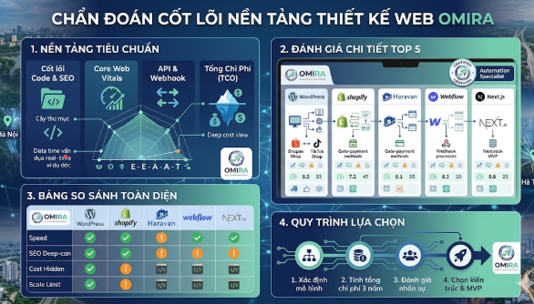Top 5 Nền Tảng Thiết Kế Trang Web Tốt Nhất