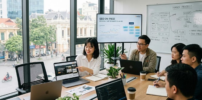 Doanh nghiệp cần dịch vụ thiết kế website tại Hà Nội chuẩn SEO