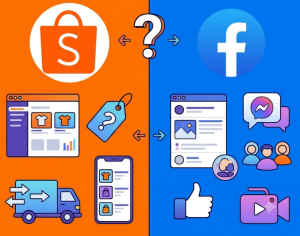 Người Mới Kinh Doanh Nên Bán Hàng Trên Shopee Hay Facebook